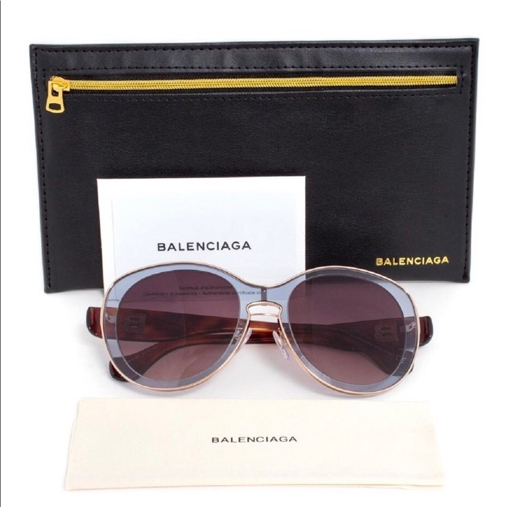 Authentic balenciaga sunglasses